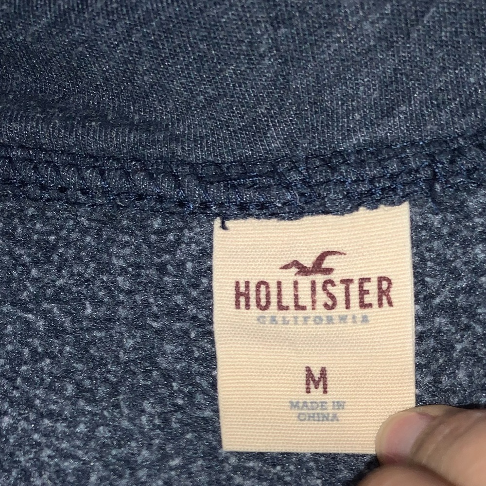 Blue Zip-Up Hoodie